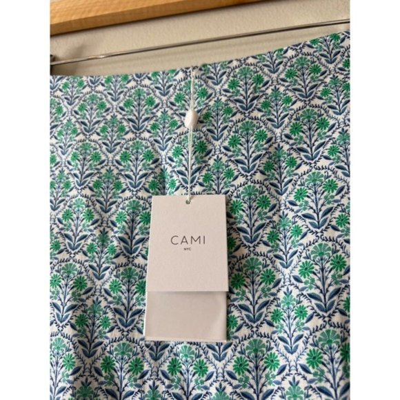 Cami NYC Bia Floral Mini Skirt Women's Turquoise Wallpaper Size: 4 NWT - Picture 5 of 10